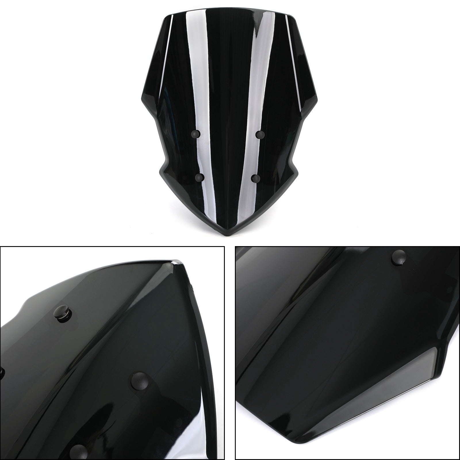 ABS Plastic Motorcycle Windshield WindScreen for Yamaha MT15 2018202