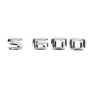 Rear Trunk Emblem Badge Nameplate Decal Letters Numbers Fit Mercedes S600 Chrome Generic
