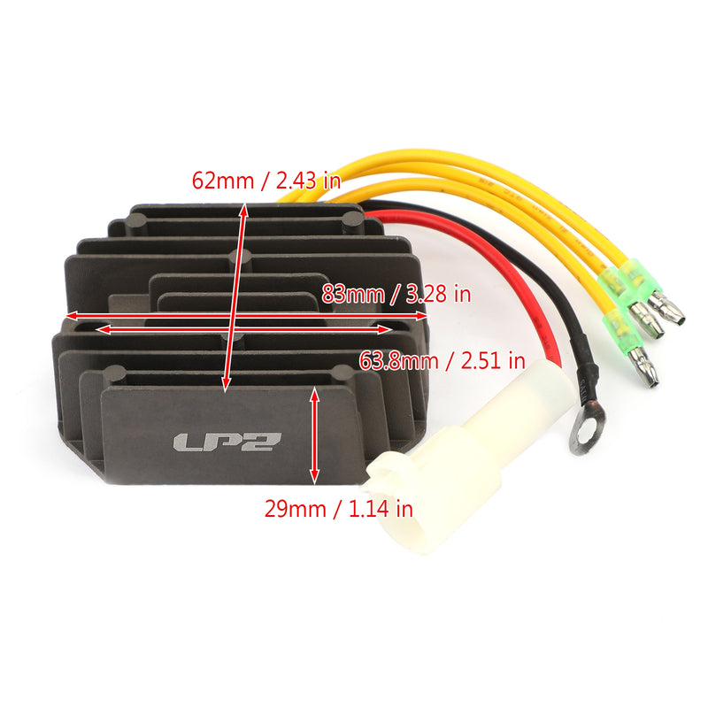 Rectifier Voltage Regulator for Tohatsu 4-stroke Outboard MFS25A MFS30A 02-05 Generic