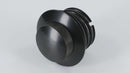Black Flush Pop Up Reservoir Gas Cap Vented Fuel Tank Screw For Sportster