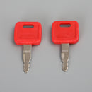 (6)For John Deere Heavy Equipment Ignition Excavator Loader Dozer Keys