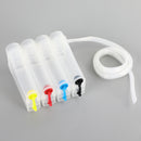 4 Colors Continuous Ink Supply System Ink Cartrige Ciss DIY Kit Fit for Canon
