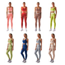 2Pcs Womens Snake Skin Pants Set Lounge Wear Tracksuit Yoga Gym Sport Suit