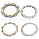 Clutch Kit Iron& Friction Plates for Yamaha TZR125 TZR 125 1987-1992 Generic