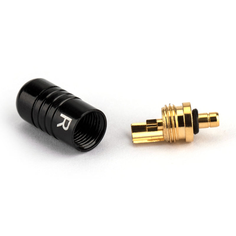 1Pair Earphone DIY Pin Connector Jack For UE Live UE6 Pro SUPERBAX IPX Black