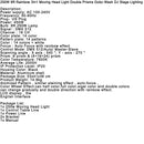 250W 8R Rainbow 3In1 Moving Head Light Double Prisms Gobo Wash DJ Stage Lighting