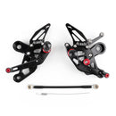 Racing Adjustable Rearsets Foot Pegs Rear Set For 2014 Yamaha MT-09 FZ-09 Generic