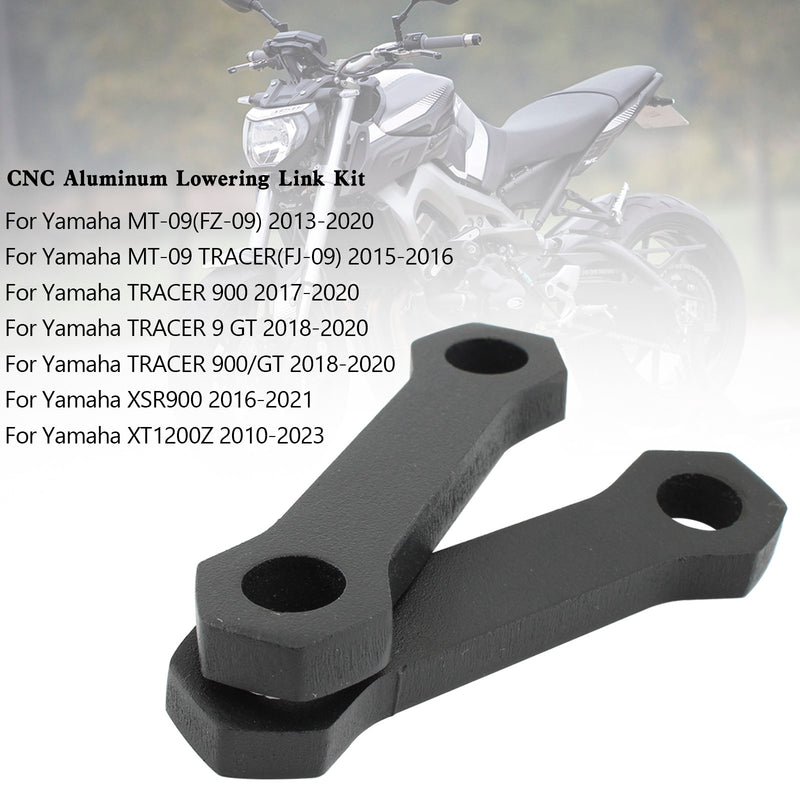 Yamaha MT-09 TRACER 900 XSR900 XT1200Z CNC Aluminum Lowering Link Kit