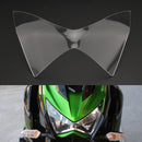 Front Headlight Lens Guard Protector Fit For Kawasaki Z250 Z300 Z800 13-16 Smoke Generic