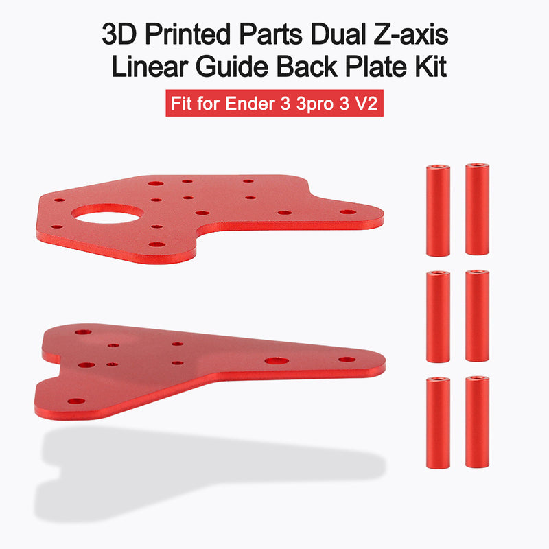 Dual Z-axis Linear Guide Back Plate for Ender-3/for Ender-3pro/for Ender-3 V2