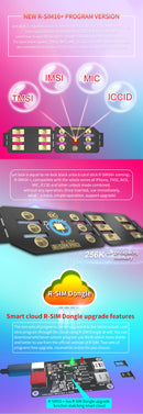 R-SIM 16+ Nano Unlock RSIM Card Fit for iPhone 13 Pro 12 PRO MAX XS XR 8 IOS 15