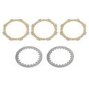 Clutch Kit Iron& Friction Plates for Honda CB MT MTX CRM MBX NSR TLM XZ 50 cc Generic