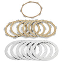 Clutch Kit Iron& Friction Plates for Honda CB Hornets CBR VTZ VT VTR 250 86-10 Generic