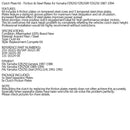 Clutch Kit Iron& Friction Plates for Yamaha FZR250 FZR250R FZX250 1987-1994 Generic