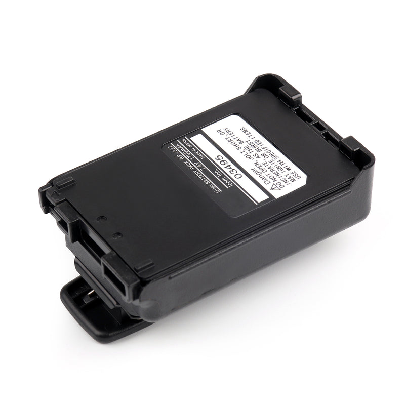 7.4V 1700mAh BP-227 Battery Case For Icom IC-V85 IC-51 IC-M88