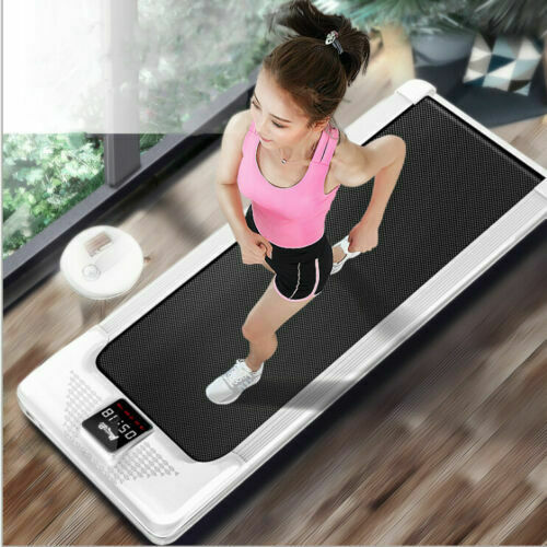 Electric Walking Pad Treadmill Home Office Exercise Machine Fitness LCD Display