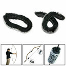 Bow or Silencers, Rabbit String 2pk Rex Fur Recurve Longbow Balls