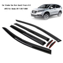 Honda CR-V 2017-2020 6PCS Window Visors Sun Rain Deflector Guard