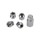 Tesla Model S/3/X/Y All Year Chrome M14鑴?.5 4PCS Wheel Lock Lug Nut