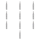 Drop Shot Weight Stick Type Bass Fishing Line Grip Swivel Lead Sinker Set