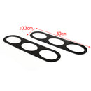 Diffuser Rear Panel Race Bumper USA Air Aluminum Car Black Universal Diversion Generic