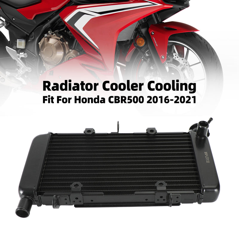 Honda CBR500 CBR 500 2016-2021 Aluminum Radiator Cooling Cooler Fedex Express