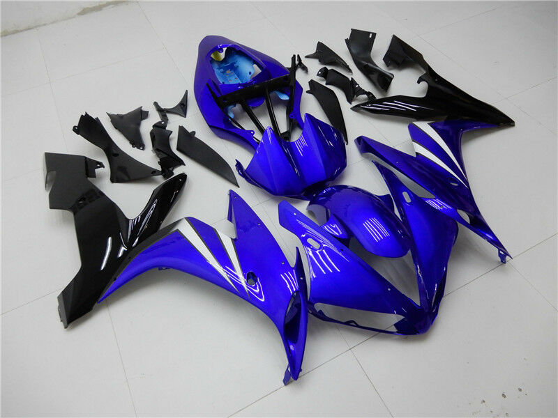 ABS Injection Plastic Kit Fairing Fit Yamaha YZF R1 2004-2006 Gloss Blue Generic