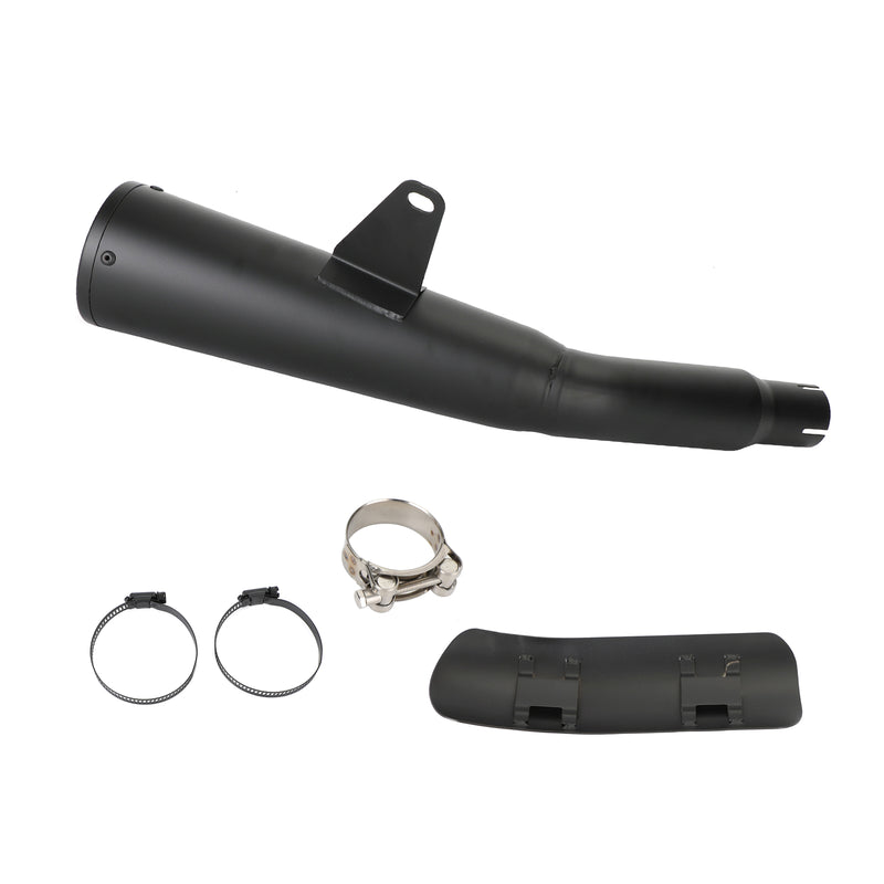 Slip On Muffler Exhaust Pipe Black Fits For Honda Rebel Cm 1100 Cmx 1100 2021-2023 Generic
