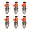 6pcs Fuel Injector 68F-13761-00-00 E7T05071 Fit Yamaha Outboard HPDI 150-200 Generic