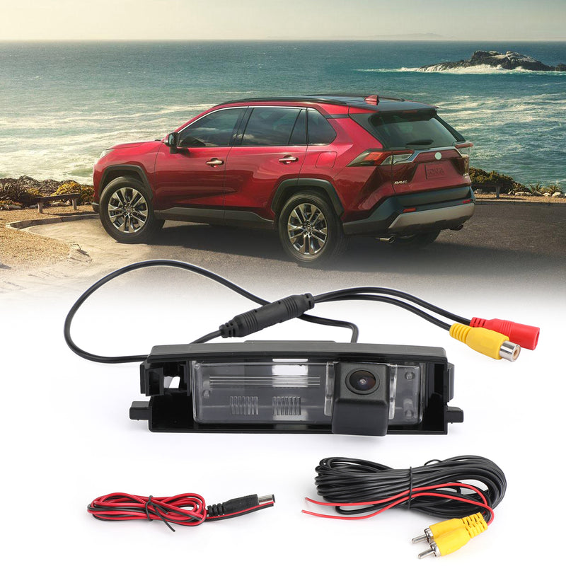 Weatherproof Backup Reverse Camera Parking CCD Rear View Cams Fit for Toyota RAV4 2009 - 2012