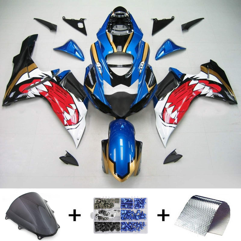 Suzuki GSXR 600/750 2011-2024 K11 Fairing Kit Bodywork Plastic ABS