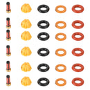 6 set Fuel Injectors Repair Seal Kit Fit BMW M3/323is/325is/525i E36/E34/M50/S50 Generic