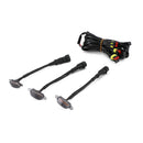 3pcs Smoked Lens Amber LED Lamp Raptor Front Grille Running Light fit Ford F-150 Generic