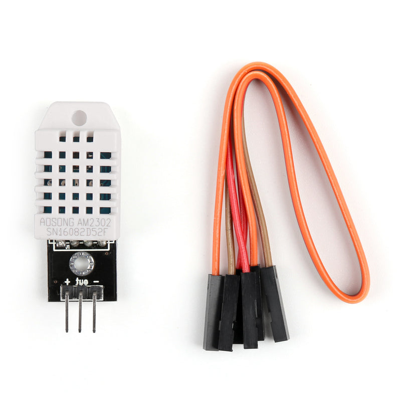 4Pcs DHT22 Digital Temperature Humidity Sensor AM2302 Module + PCB Cable