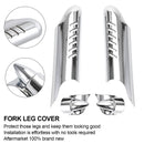 Fork Lower Leg Deflectors Shield Cover For Touring Electra Glide FLHT 2000-2013 Generic