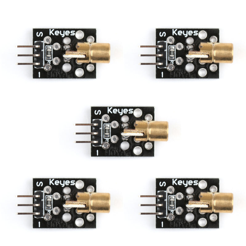 5 x KY-008 Laser Transmitter Sensor Module For Arduino AVR PIC New