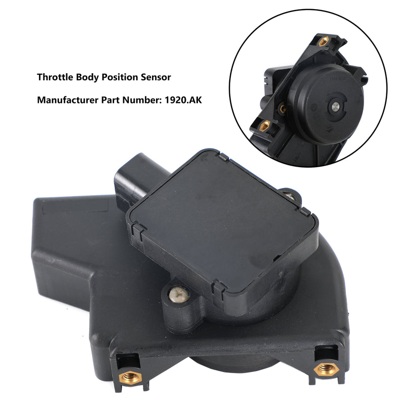 Throttle Body Position Sensor TPS 9643365680 For Peugeot Citroen Fiat Suzuki Generic