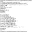 Front Fork Oil Seal Dust Seal Kit for Honda FSC600 SILVERWING VT750 SHADOW 01-16 Generic