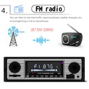 Bluetooth Vintage Car MP3 Player FM Radio AUX Classic Stereo Audio Receiver USB