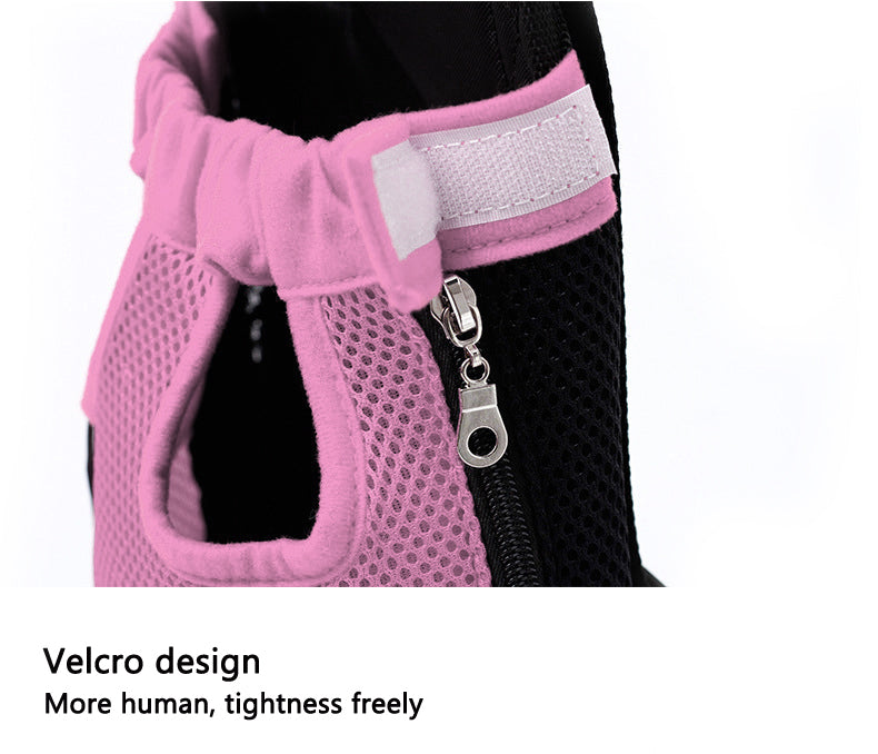 Portable Mesh Pet Dog Carrier Puppy Backpack  Travel Carrying Bag Shoulder Bag