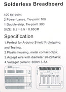 TF Card U Disk MP3 Format Decoder Board+400 P Breadboard+120Pcs Jumper Wire M/F
