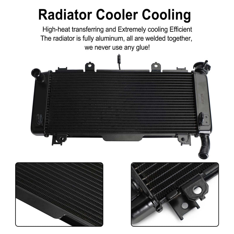 Radiator Cooler Cooling Fit For Kawasaki Ninja 650 Z650 ER650 2017-2023Generic
