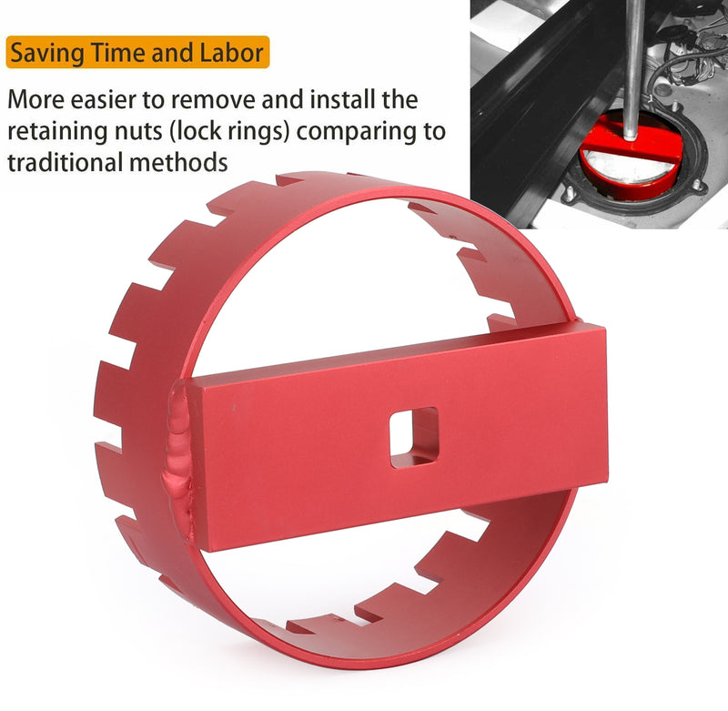 Fuel Pump Socket 69800 fit Volvo S60 S80 V70 XC70 XC90 Lock Ring Removal Tool Generic