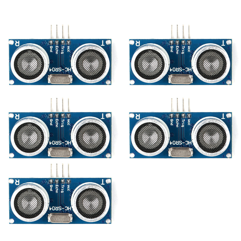 5x Ultrasonic Module HC-SR04 Distance Measuring Transducer Sensor For Arduino