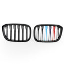 2PCS M-Color Kidney Grill Grille 51138469959 fit BMW G01 X3 G02 X4 Gloss Black Generic