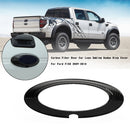 Carbon Fiber Rear Car Logo Emblem Badge Ring Cover For Ford F150 2009-2014 Generic