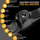 Wireless Car Rear View Backup Camera License Plate Frame Fit For iPhone Android