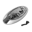 Chrome Tailgate Camera Housing Bezel Trim AL3Z-19H511-A For Ford Pickup Truck Generic