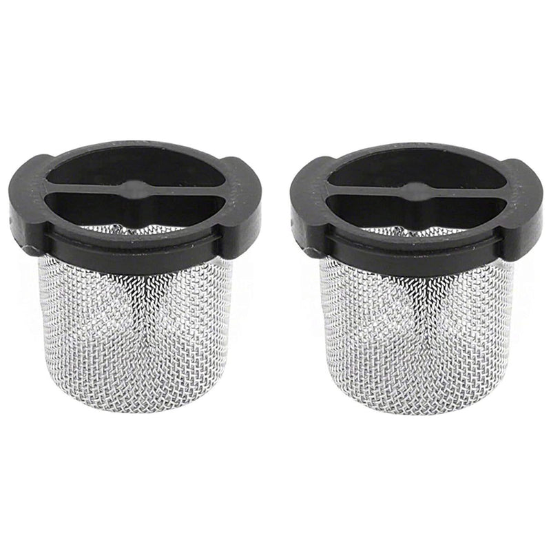 2Pcs Polaris Cleaner 6-504-00 Wall Fitting & Quick Disconnect Filter Screen