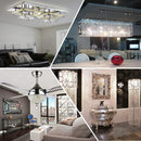 6pcs Non-dimmable G9 Led Bulbs Ceiling Light 40W Equivalent 3000K/6000K White